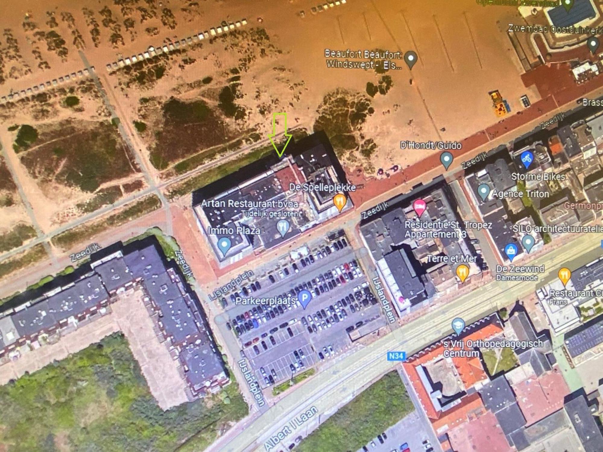 Apartament Cabien Zeedijk Oostduinkerke Zewnętrze zdjęcie